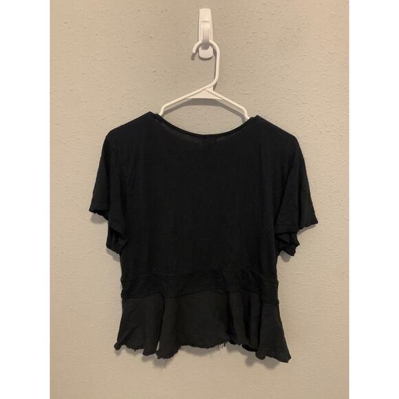 Free People | Knot Me Tee in Navy Blue | Size M - Picture 2 of 4